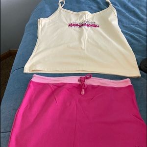 Puerto Vallarta tank top and skirt